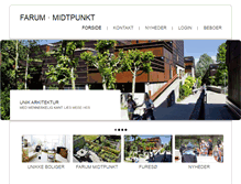 Tablet Screenshot of farum-midtpunkt.dk